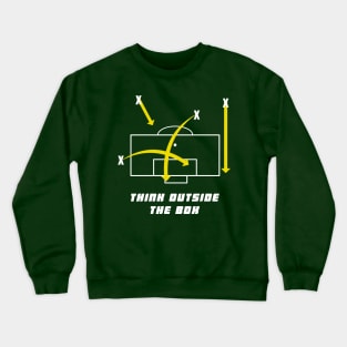 Think Outside the Box Football Crewneck Sweatshirt